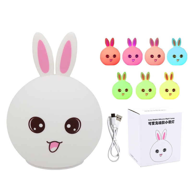 Cute Bunny Silicone Light