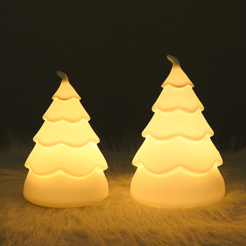 Silicone Christmas Tree Night Light
