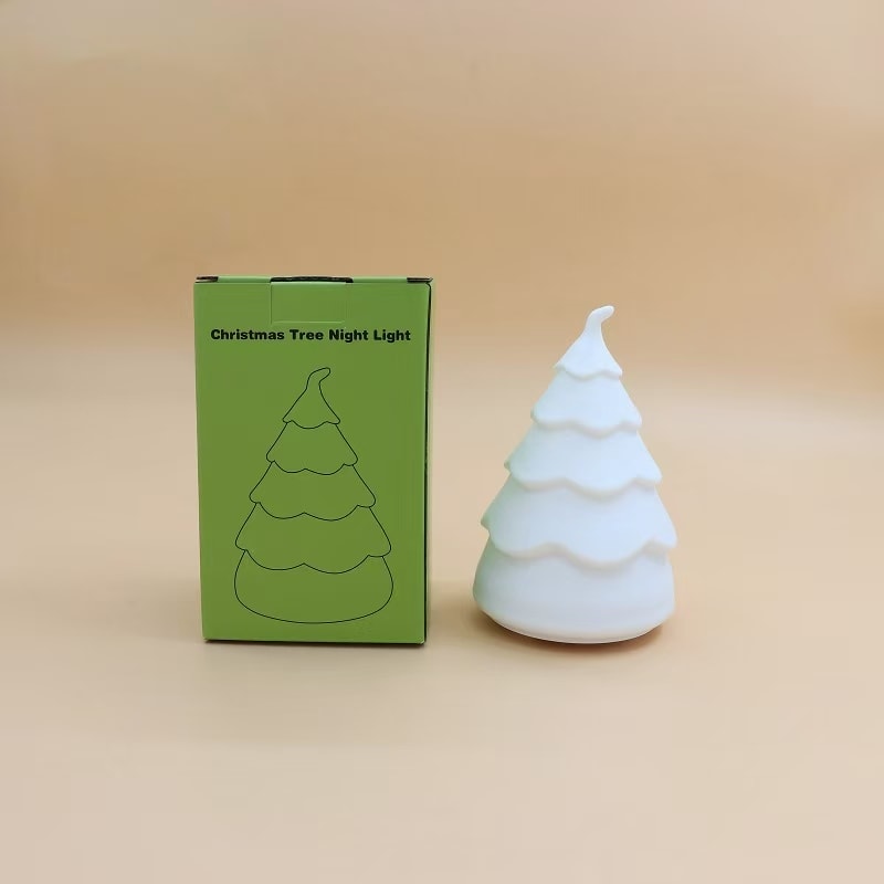 Silicone Christmas Tree Night Light