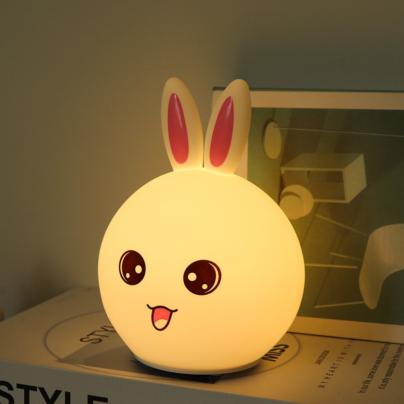 Cute Bunny Silicone Light