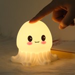 Silicone Jellyfish Bedside Night Light