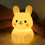 Silicone Bunny Night Light