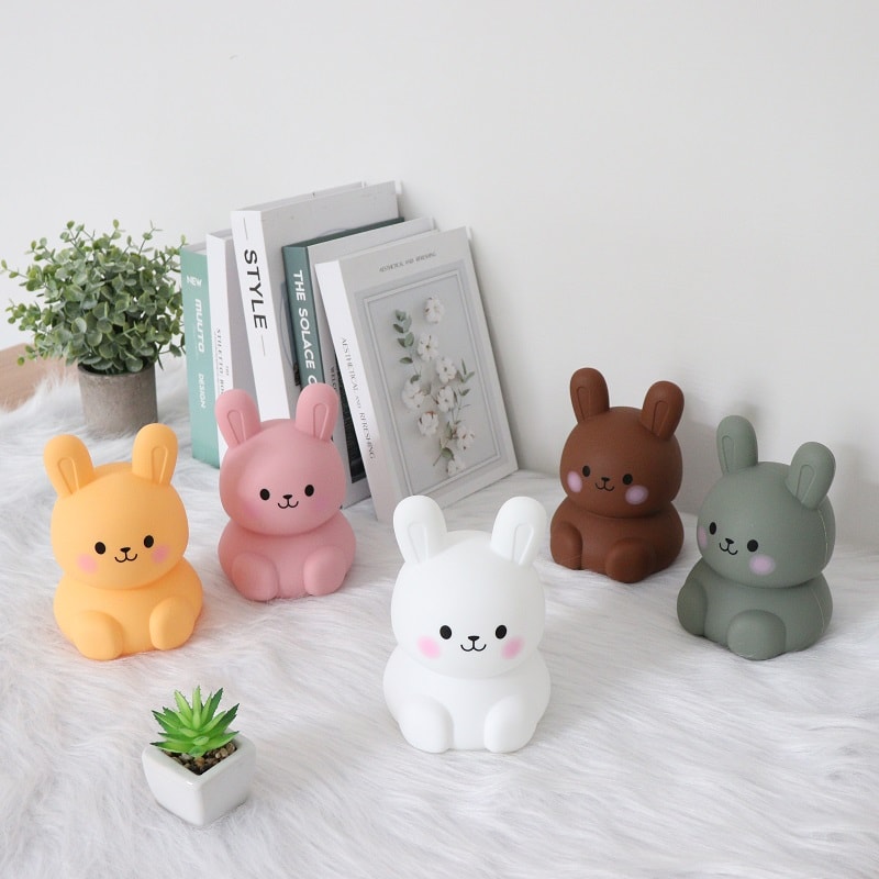 Silicone Bunny Night Light