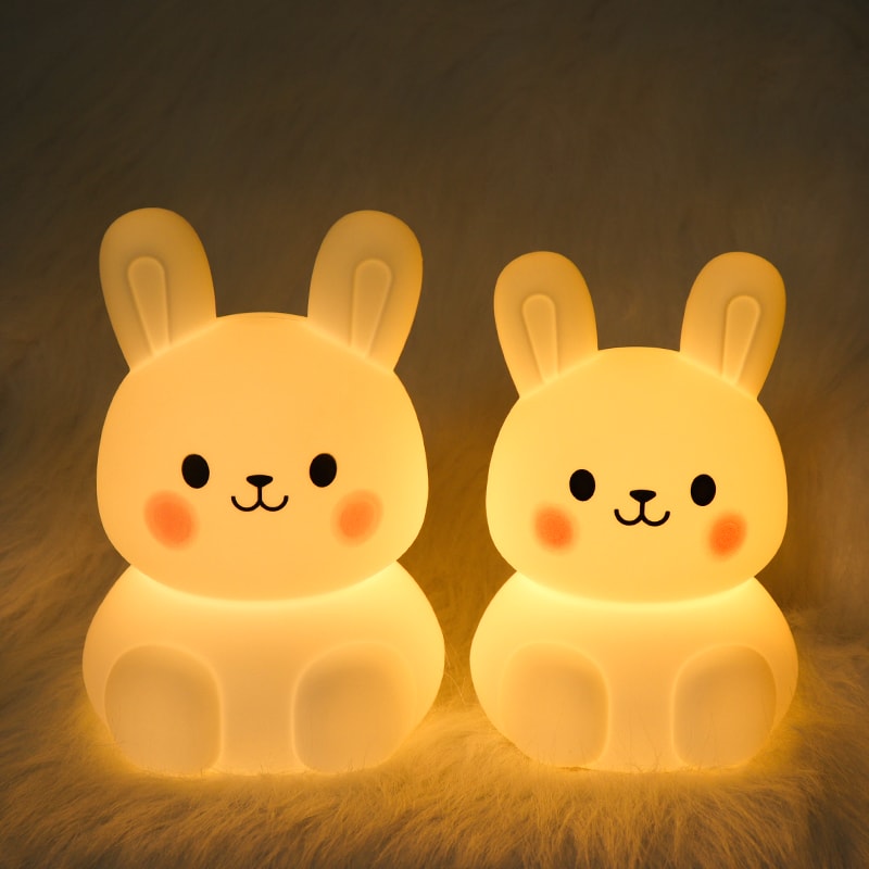 Silicone Bunny Night Light