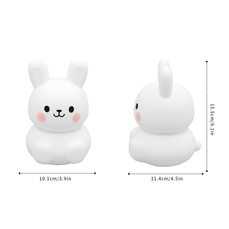 Silicone Bunny Night Light