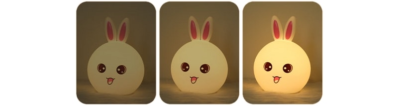 Cute Bunny Silicone Light