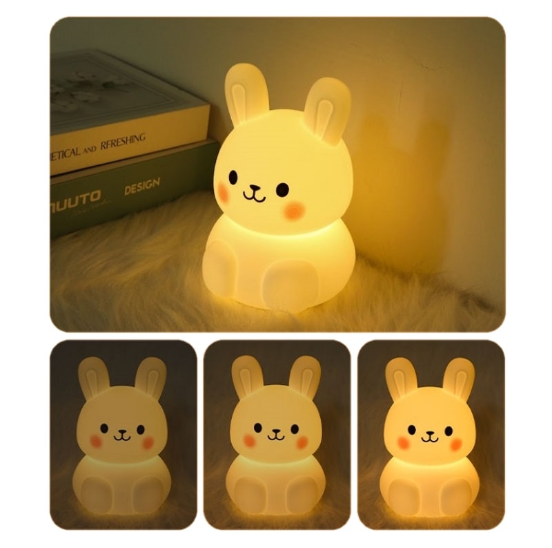 Silicone Bunny Night Light