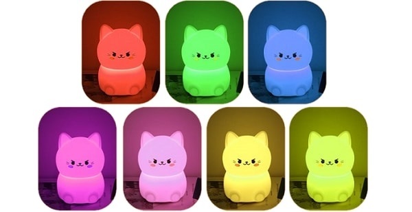 Cute Cat Night Light