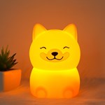 Cute Shiba Inu Silicone Lamp