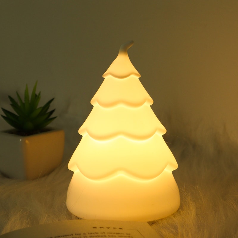 Silicone Christmas Tree Night Light