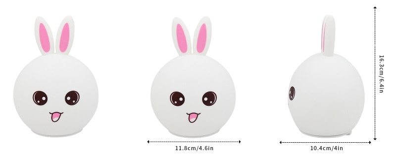 Cute Bunny Silicone Light