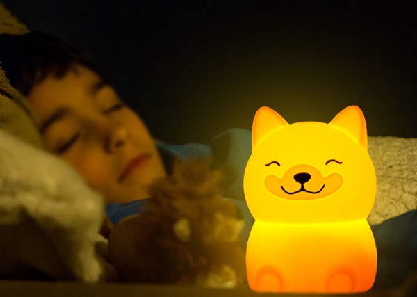 Cute Shiba Inu Silicone Lamp