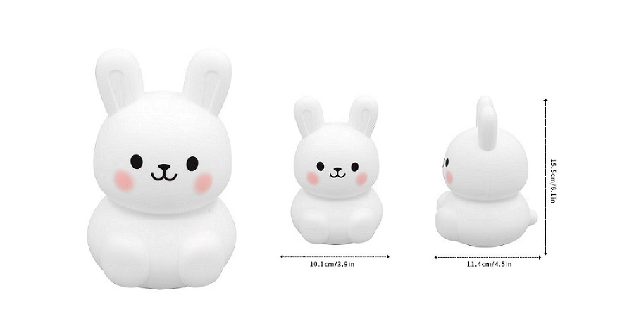 Silicone Bunny Night Light