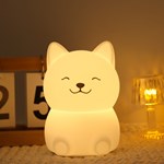 Cute Shiba Inu Silicone Lamp