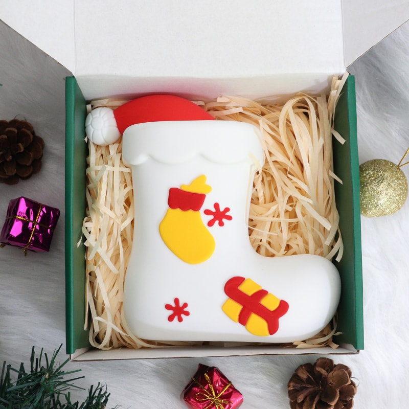 Christmas Stocking Touch Silicone Lamp