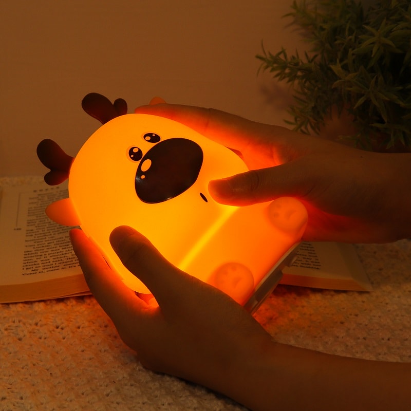Deer Silicone Night Lamp