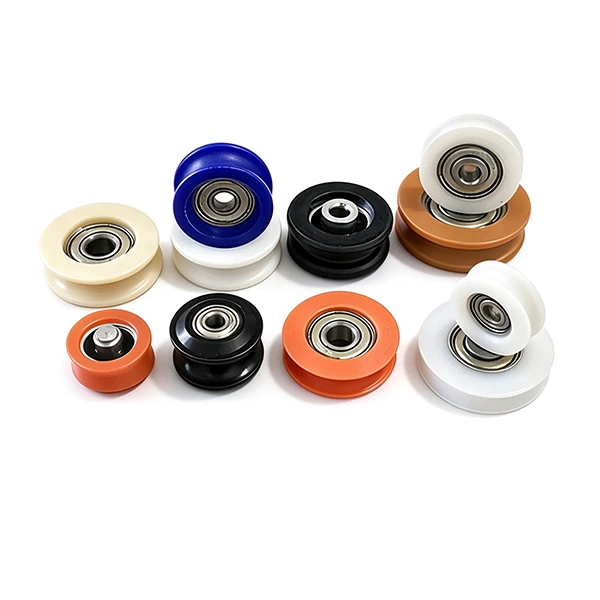V Type Plastic Roller Pulley