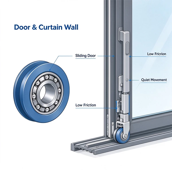 Door, window and curtain wall industry